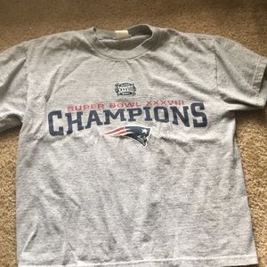 Patriots Super Bowl 38 tee